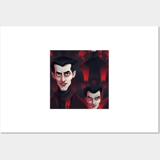 Halloween Monsters 9 - Dracula/Vampire Posters and Art